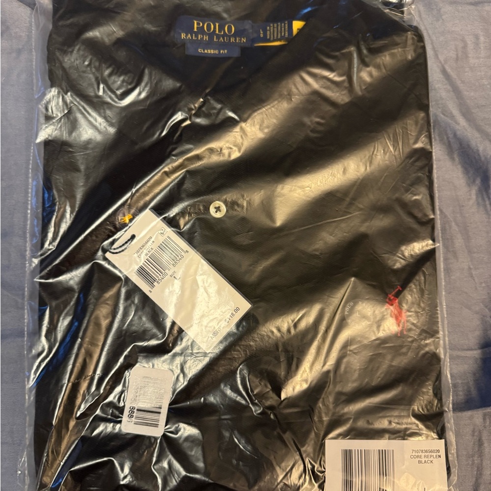 Polo Ralph Lauren Classic Fit Black Polo